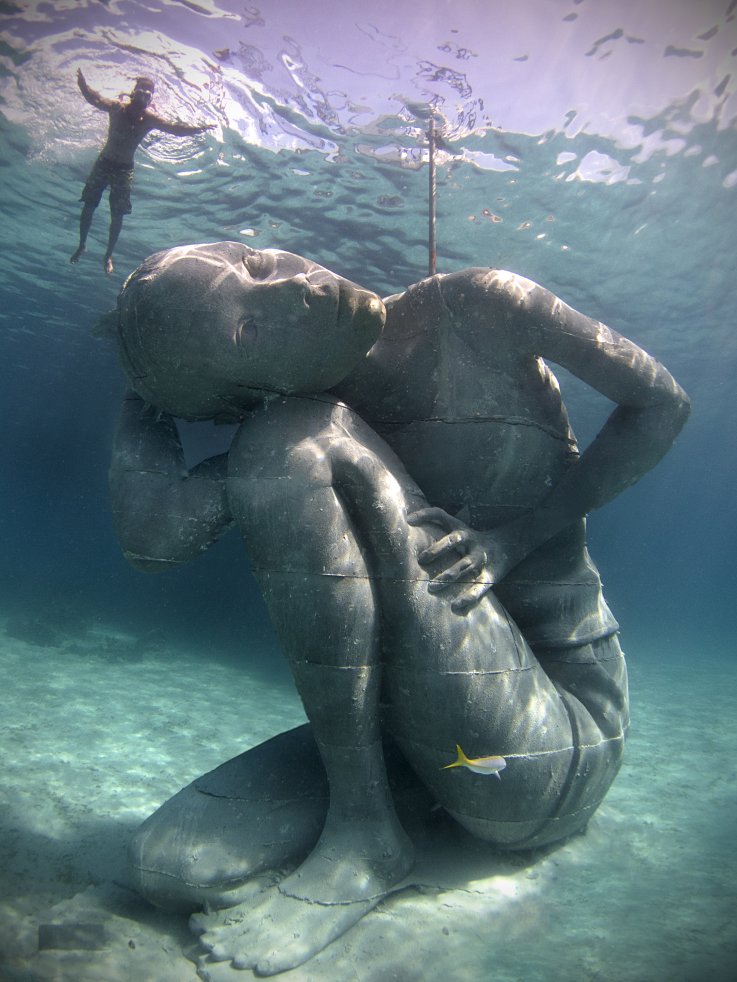 An Underwater Art World that is Helping to Save Our Oceans